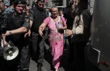 Moskwa: Policja zatrzymała 40 osób podczas protestu gejów...