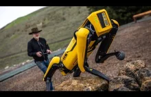 Test robota Spot od Boston Dynamics