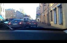 Agresja na drodze. Rosja, Petersburg