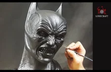 Demoniczna rzeźba Batmana