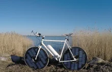 Solar Bike - stylowy rower elektryczny z bateriami słonecznymi