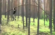 Rosyjskie zabawy w lesie