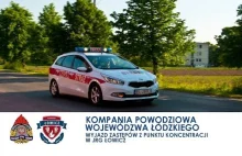 Wyjazd Łódzkiej Kompanii Powodziowej