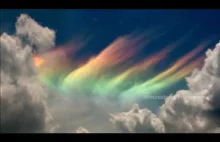 WOW! Rare Weather Phenomenon Fire Rainbow Cloud over Rybnik/Poland