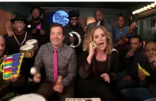 Adele, Jimmy Fallon i The Roots w „Hello” akustycznie