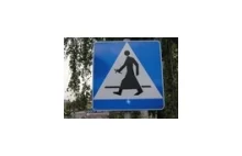 Bielsko-Biała: Dziwne znaki drogowe (4 zdjęcia)