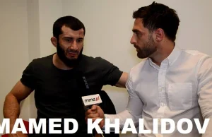 Mamed Khalidov po KSW 39: Nie będę stał i słuchał gwizdów, nie zasłużyłem sobie.