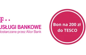 T-mobile Usługi Bankowe: 200 zł na zakupy w Tesco razem z kartą kredytową
