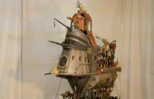 Steampunkowy, wszystkomający okręt wojenny