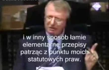 Vojislav Seselj przeklina w Hadze (napisy PL)