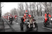 Mikołaje na motocyklach -Gdańsk 2016.