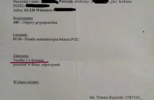 Hejt na lekarza w internecie bo nie wypisał antybiotyku na kaszel.