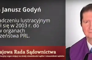 Sędzia Godyń skazywał opozycjonistów w stanie wojennym