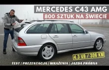 Mercedes C43 AMG S202 - Powstało JEDYNIE 800 sztuk!