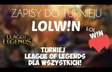 Turniej League of Legends "LOLW!N" - zapisy