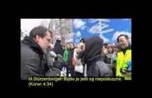 Muzułmanin w Monachium: Obetnę ci głowę!