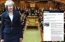 [UK] Parlament zagłosował w sprawie BrExit'u