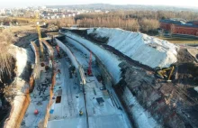 Kraków buduje kolejny tunel tramwajowy. Nawet 21 m pod ziemią