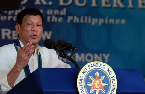 Rodrigo Duterte wywołał kolejny skandal. Prezydent Filipin powiedział, że...