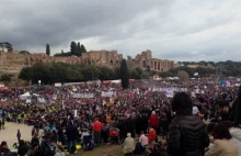 Rzym:Aż milion osób protestowało przeciwko ustawie legalizującej homoseksualne..