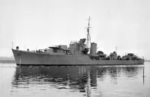 ORP „Piorun” w pogoni za „Bismarckiem”.