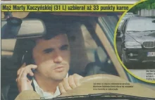 Mąż Kaczyńskiej stracił prawo jazdy. Pojechał dalej. Na skargę na policjantów!