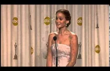 Świetny wywiad z głupimi dziennikarzami - zwyciężczyni Oskara za rolę żeńską