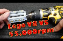 Silnik V8 z lego vs 55.000rpm