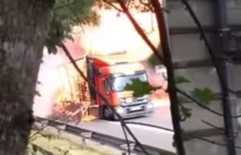 Przerażający wypadek na trasie E411 w Belgii – kierowca spłonął żywcem...