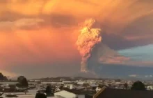 Erupcja wulkanu Calbuco w Chile