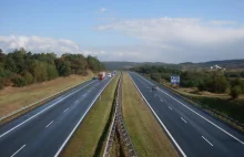 Korek na autostradzie A4 Kraków - Katowice