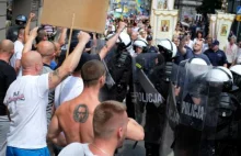 „Patrioci” zakłócili procesję Ukraińców.