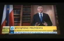 Orędzie Prezydenta Andrzeja Dudy 3.12.2015