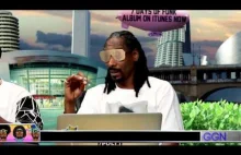 Snoop Dog naśladuje sposób rapowania "nowej fali".