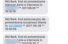 ING BANK Śląski - skimming? przejęcie kanału SMS?
