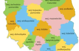 Lista produktów regionalnych z poszczególnych województw Polski