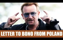 List do Bono z hiper-nacjonalistycznej Polski.