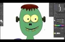 Zombie frankenstein adobe illustrator halloween tutorial