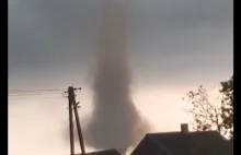 Zerwane dachy i linie energetyczne. Nad Polską przeszła trąba powietrzna...