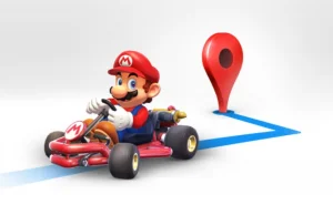 Mario Bros na usługach Google Maps w trybie Mario Time