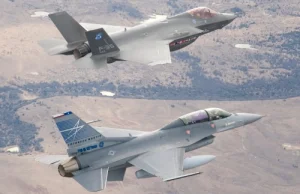 F-35 przegrywa walkę manerową z F-16