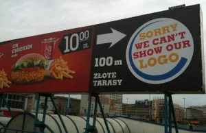 EuroAbsurd: Burger King musiał usunąć swoje logo z baneru, nakaz UEFA