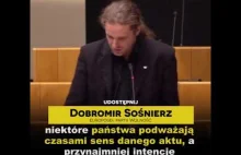Sośnierz w Parlamencie Europejskim przeciwko gnębieniu obywateli podatkami