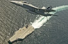 Pierwsze próby Super Horneta na USS „Gerald R. Ford” [WIDEO]