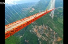 Najwyższy most linowy na świecie ukończony