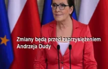 Chcą zdążyć ze zmianami przed zaprzysiężeniem Andrzeja Dudy