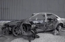 1300-konne Audi RS4 popularnego YouTubera spłonęło. Budował je 10 lat