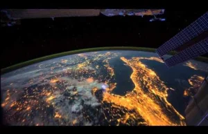 ISS - widoki podczas obiegu wokół Ziemi