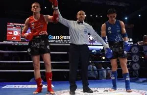 Łukasz Radosz zdobywa złoty medal MŚ Muaythai IFMA 2018 w Cancun w Meksyku!