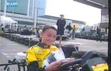 Robert Kubica - wyścig gokartów w 1999